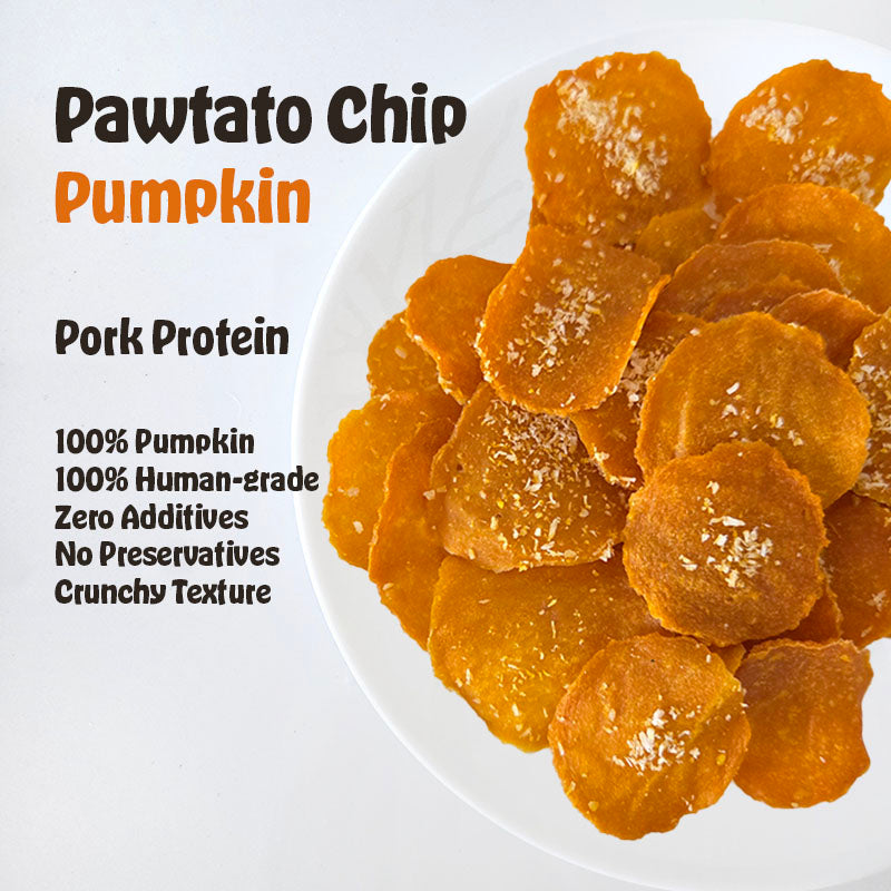 Dehydrated Pumpkin Pawtato Chips