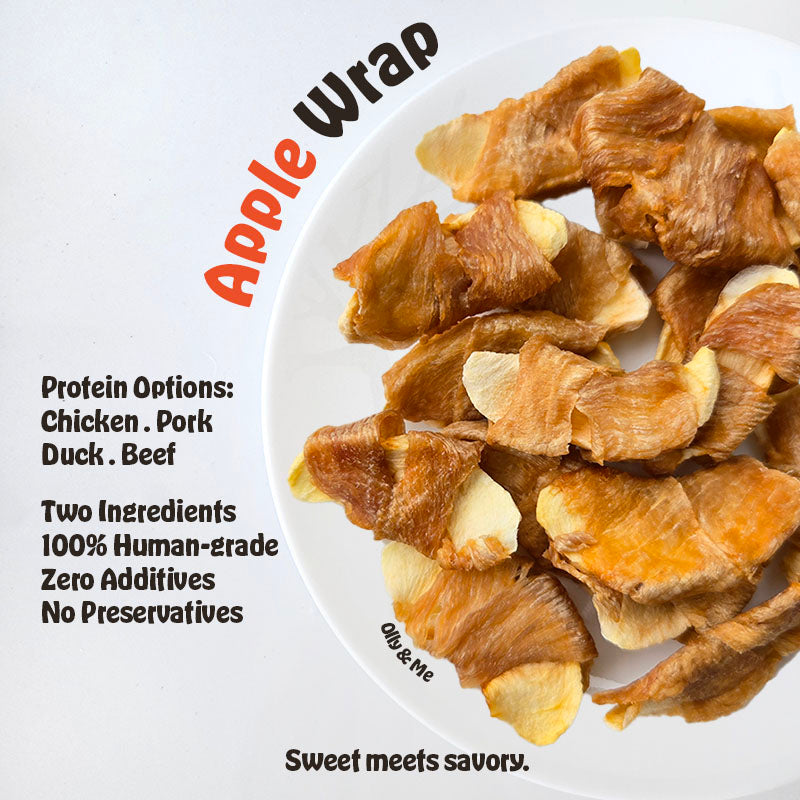 Dehydrated Apple Wrap 50g