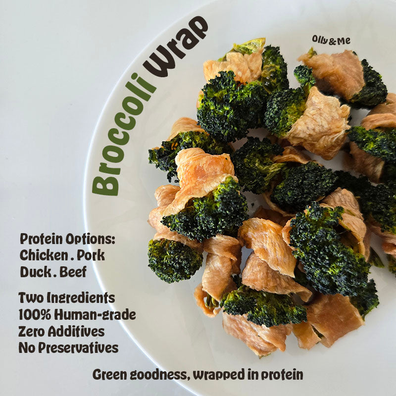 Dehydrated Broccoli Wrap 50g