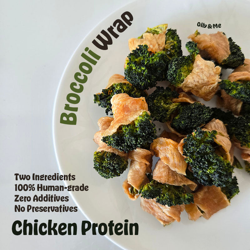 Dehydrated Broccoli Wrap 50g