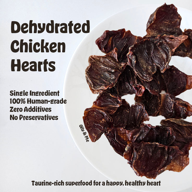 Dehydrated Chicken Heart Chips 50g