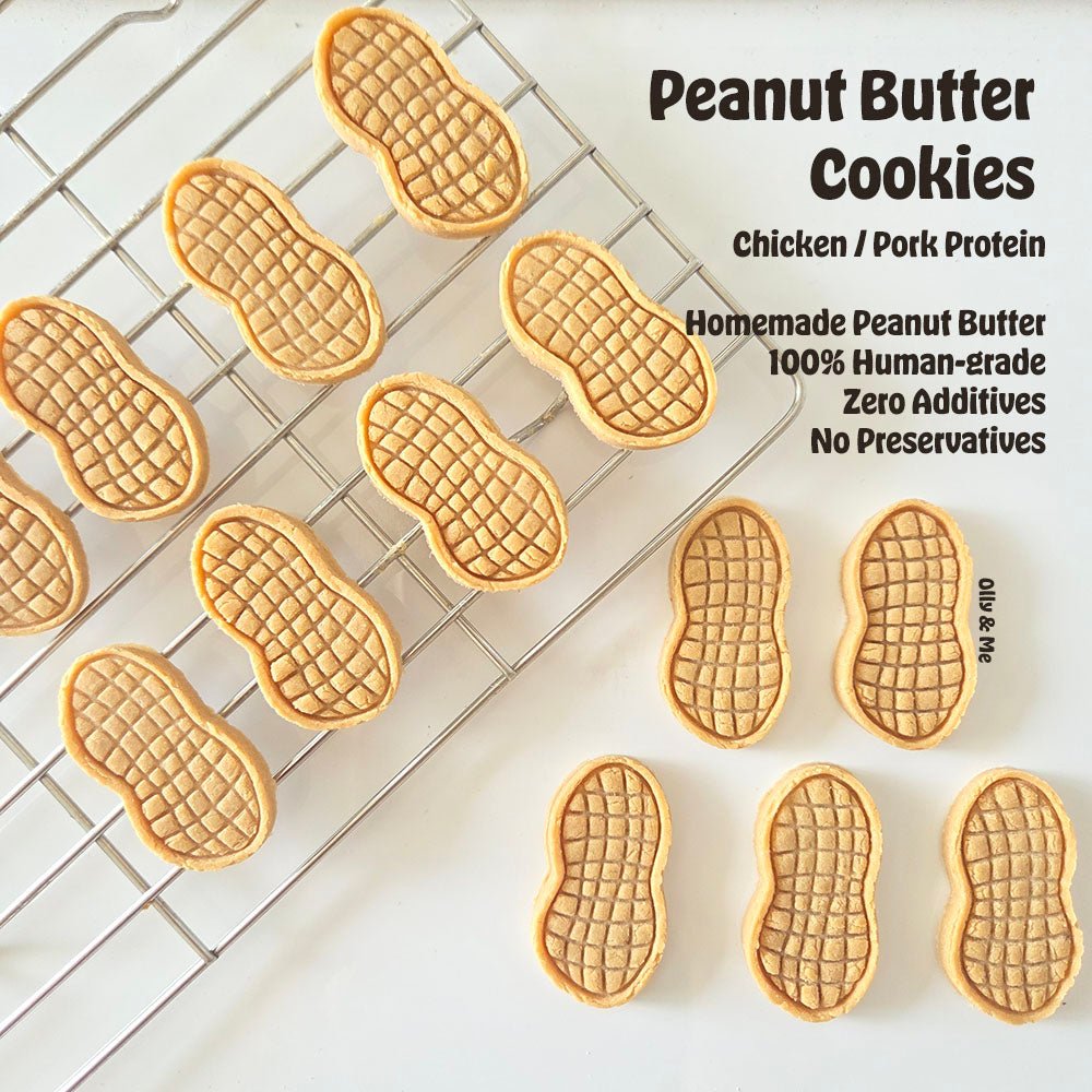 Classic Peanut Butter Cookies 7pcs (Chicken/Pork Protein)