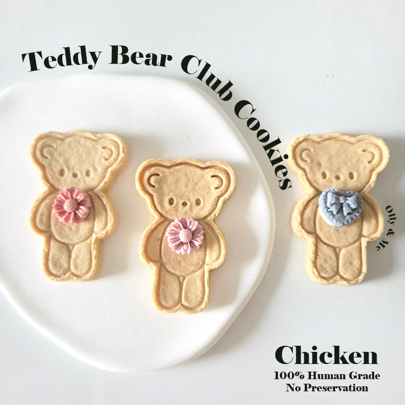 Teddy Bear Club Cookie 6PCs [Chicken Base]