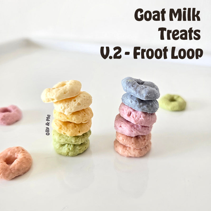 Goat Milk Treats V2 - Froot Loop 50g