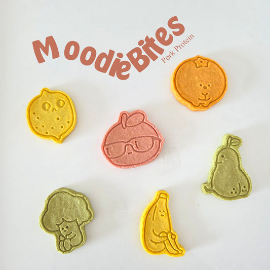 Moodie Bites Cookies (Pork Protein Based) Set of 6Pcs