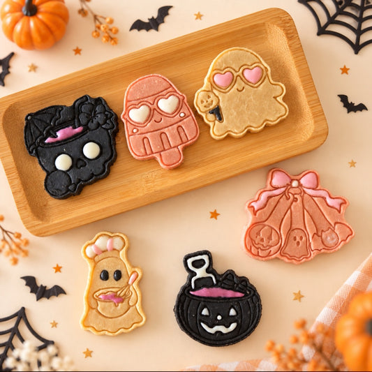 Halloween Special  Cookies (Chicken or Pork Protein Base) Set of 6pcs