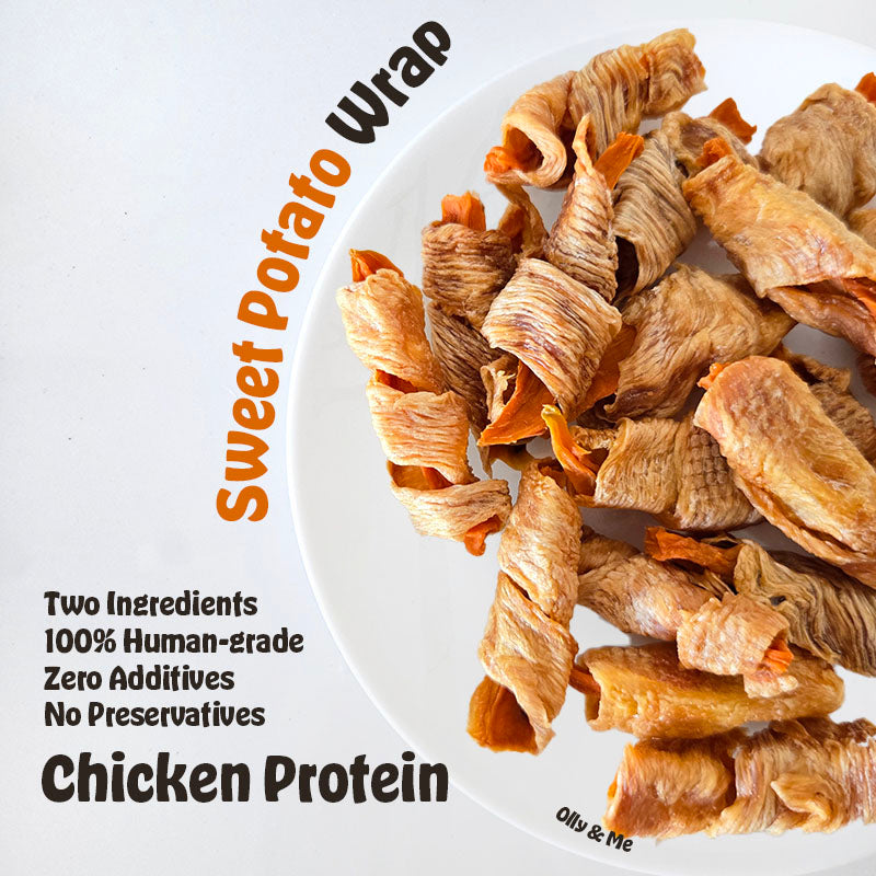 Dehydrated Sweet Potato Wrap 50g