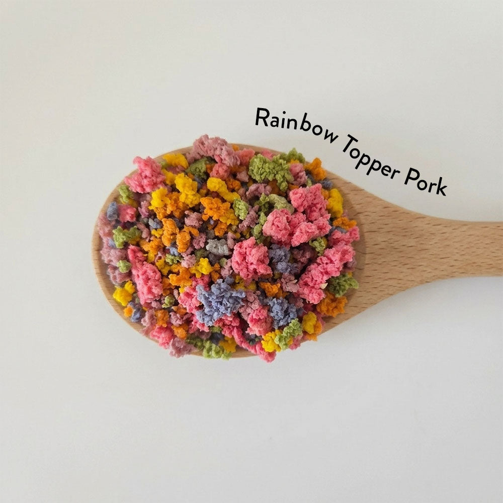 Dehydrated Rainbow Topper (Chicken/Pork Protein)